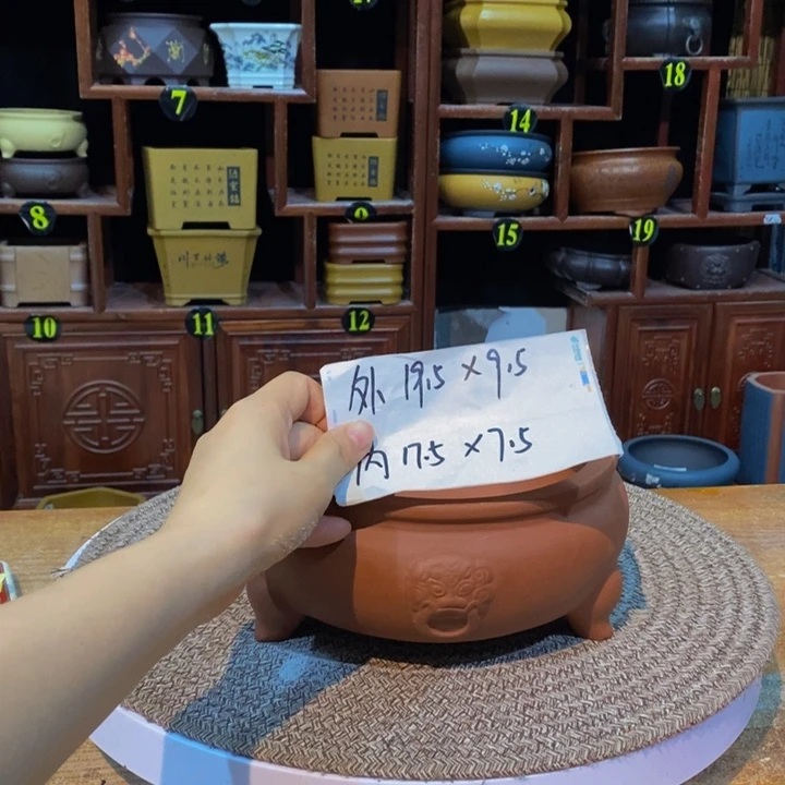 紫砂花盆紫砂艺术