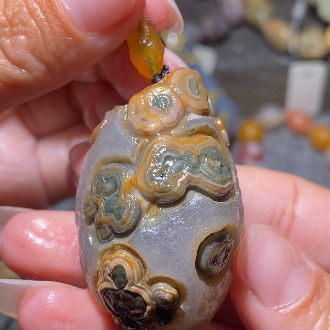 未镶嵌玛瑙/玉髓珠宝半成品