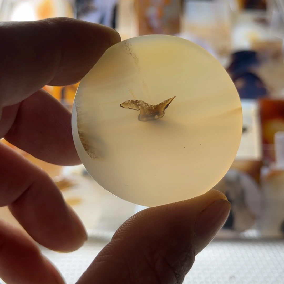 玛瑙/玉髓未镶嵌吊坠(不含链)