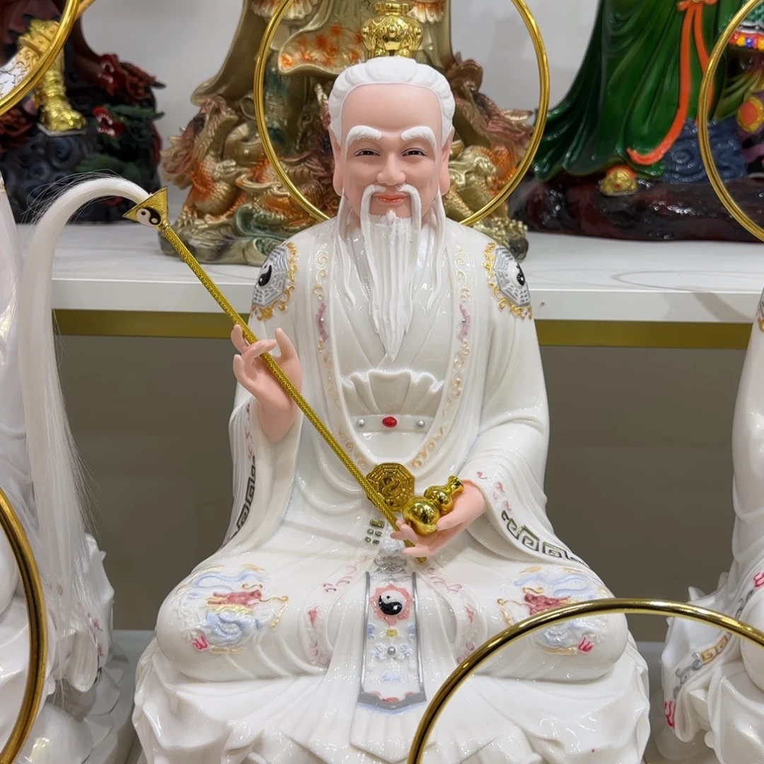 树脂制品16寸四尊老君关公地藏佛祖