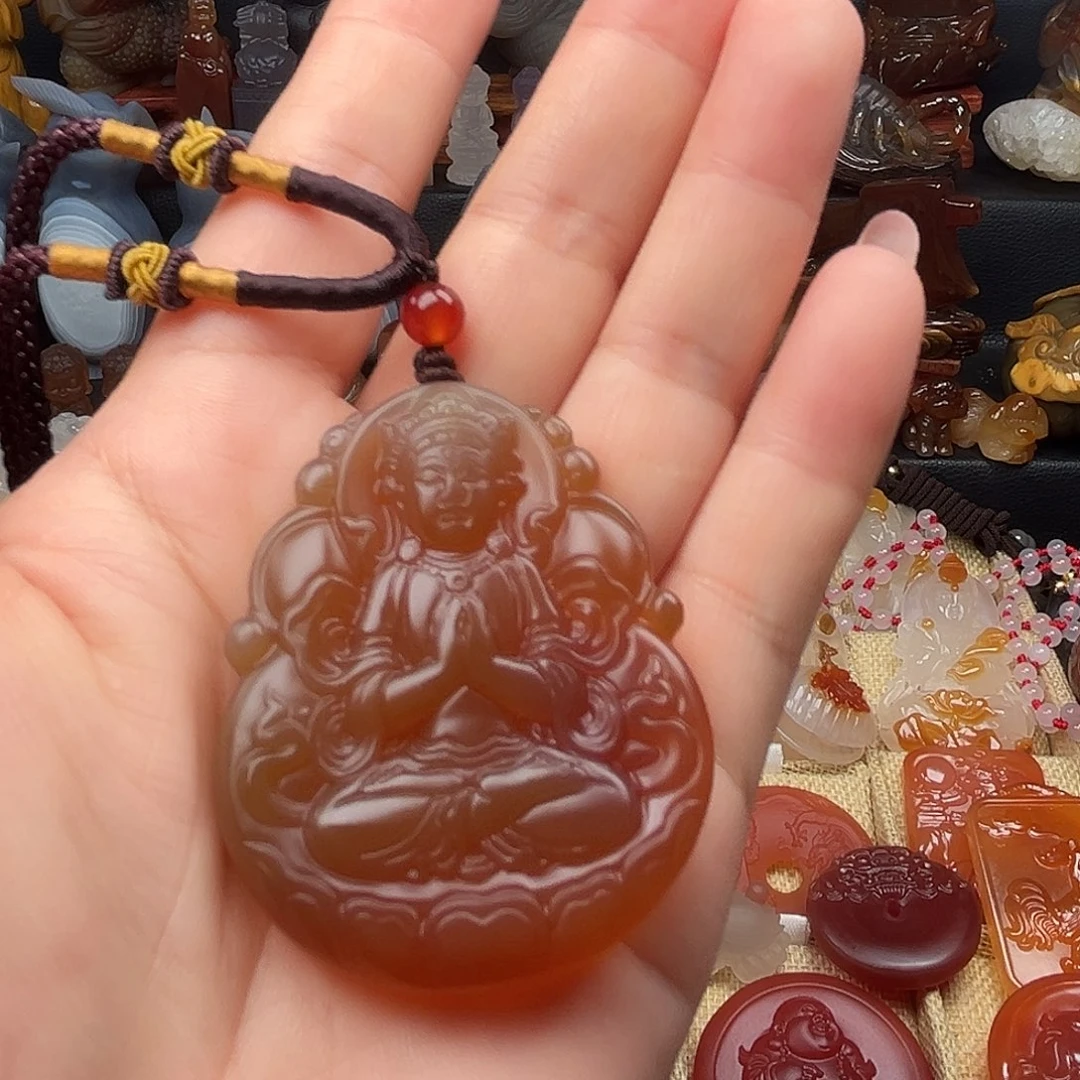 玛瑙/玉髓未镶嵌颈饰