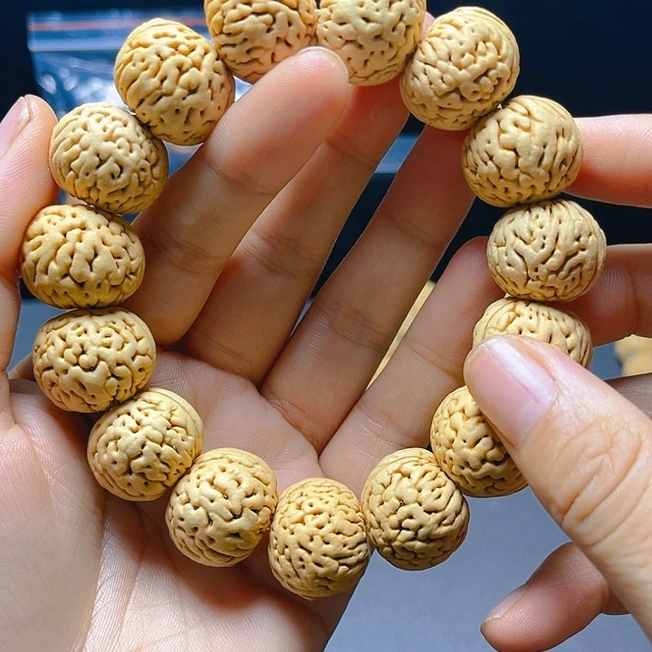 快***乐桃核吊坠桃核手串