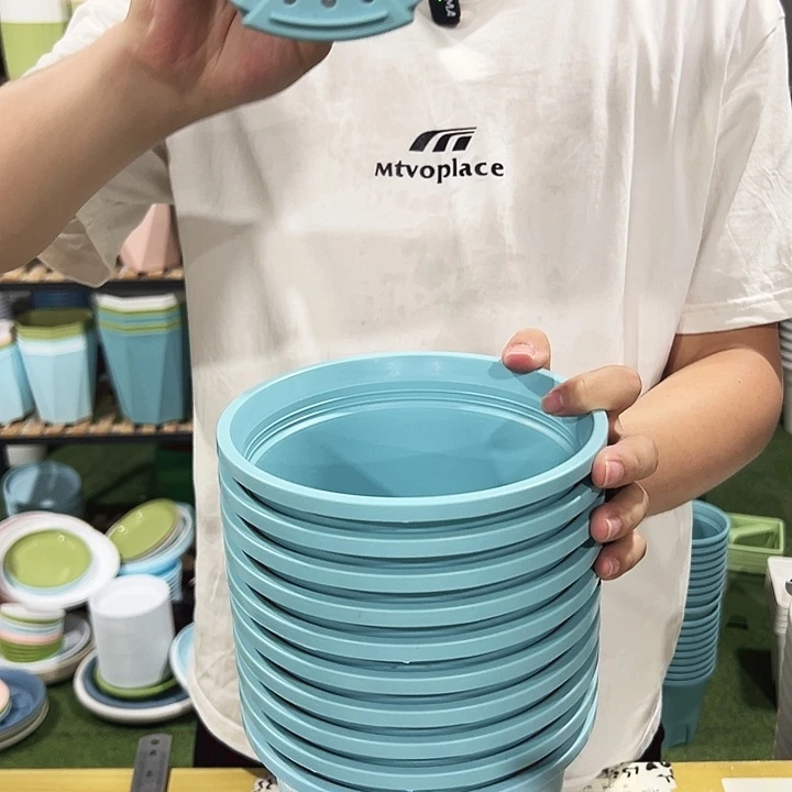 圆形控根口18高18蓝色无托10只