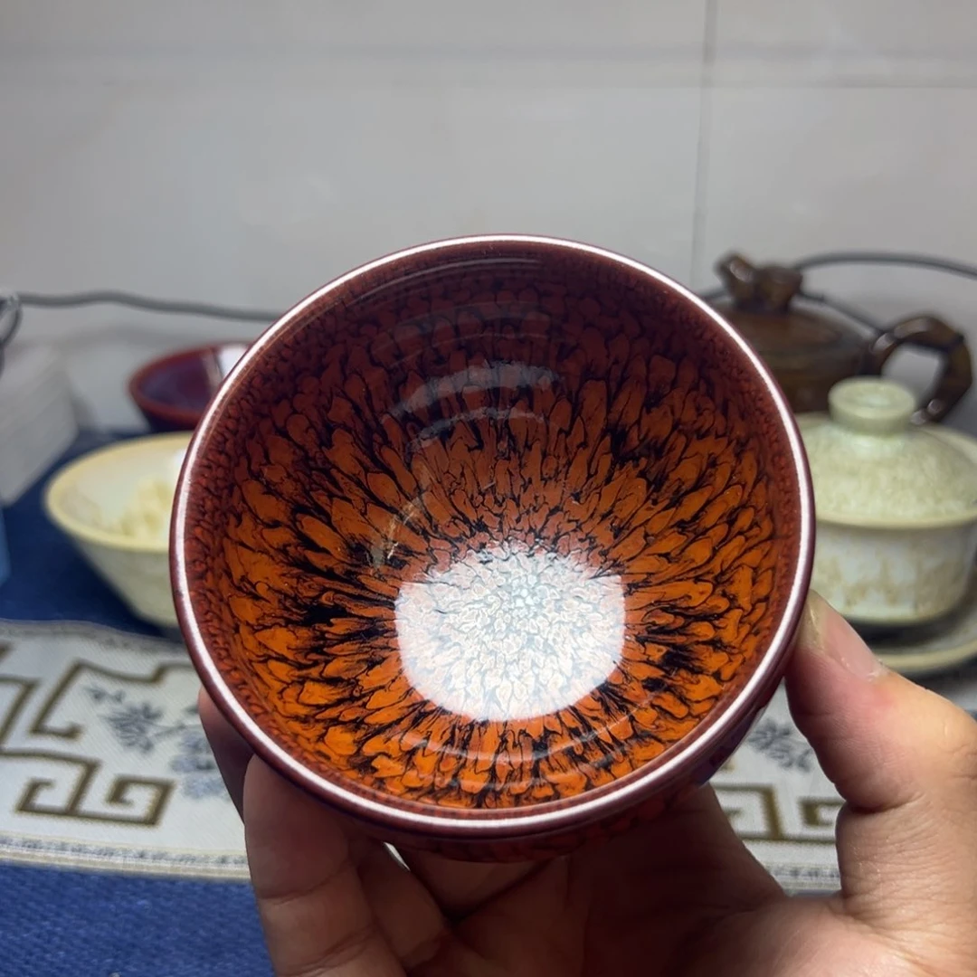建阳建盏喝茶主人杯