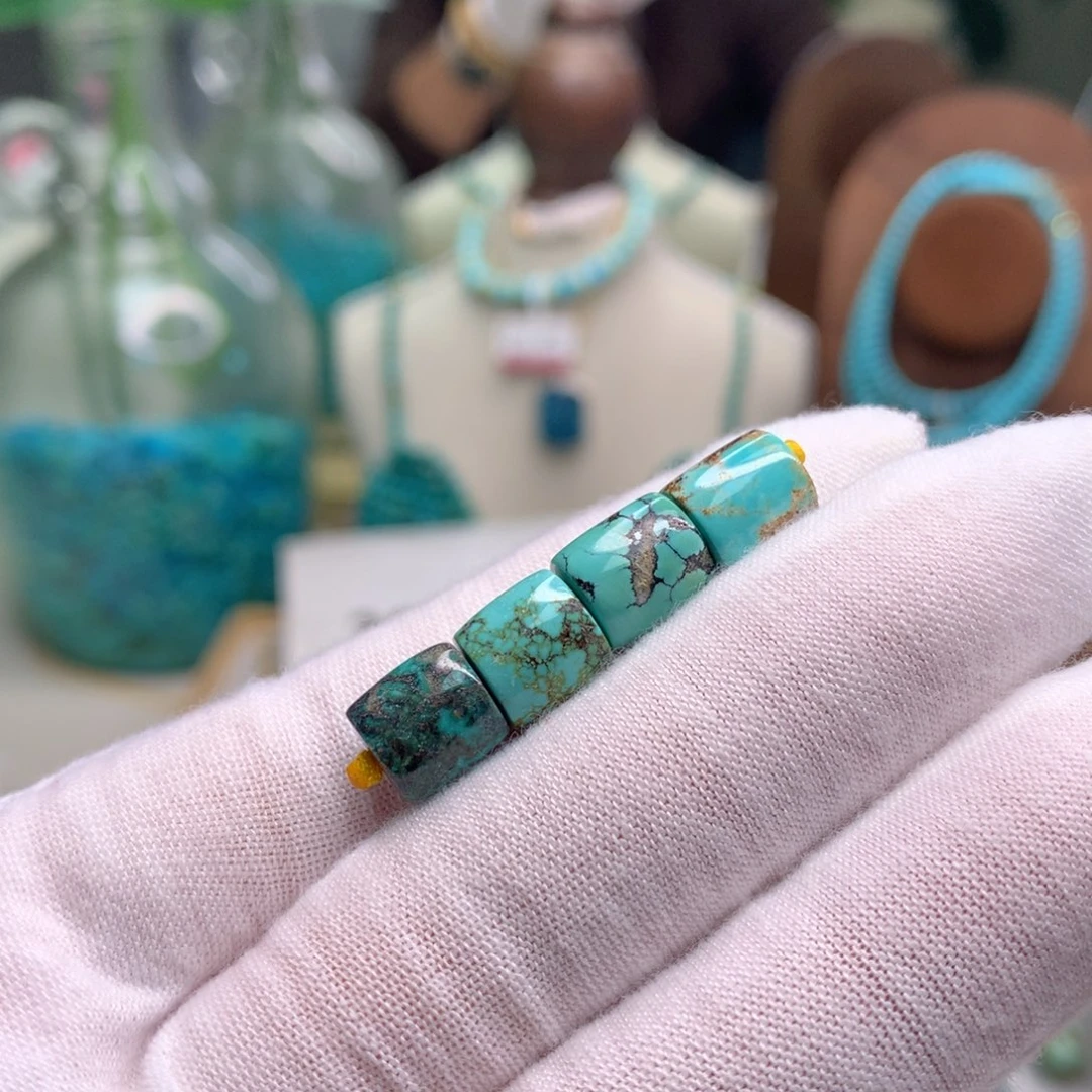 绿松石未镶嵌配饰