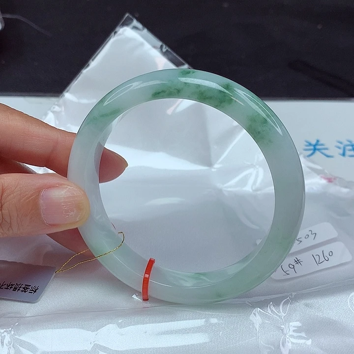 翡翠手镯未镶嵌59圈4503