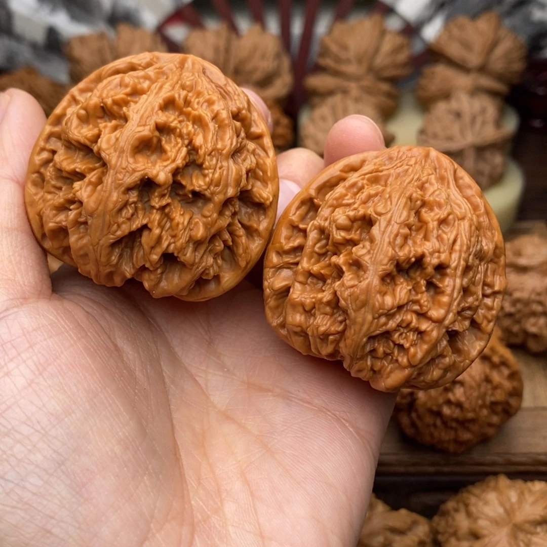 文玩核桃把件736号44粗筋