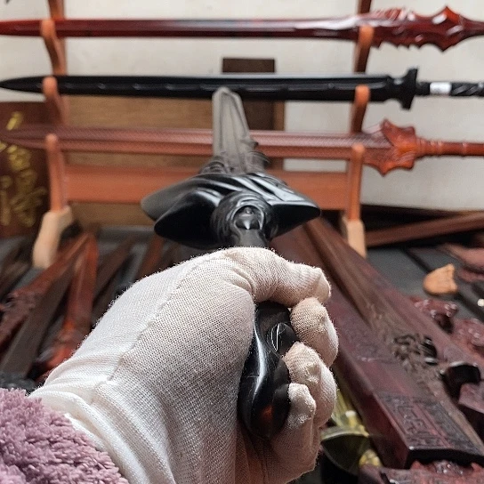 紫光檀木80长焚寂