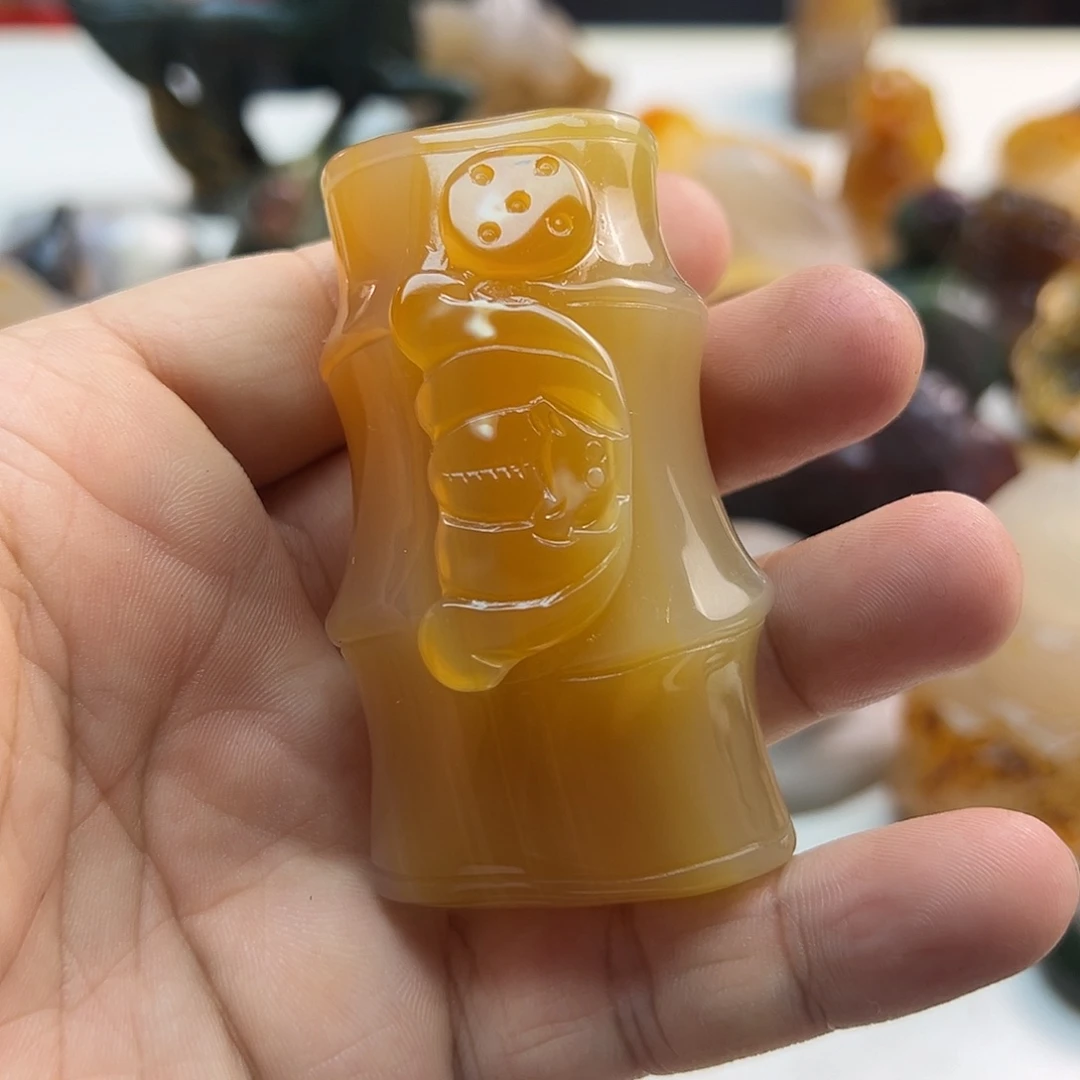 玛瑙/玉髓合金颈饰