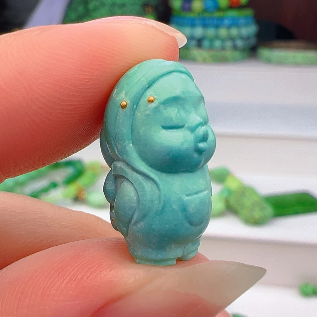 未镶嵌绿松石项链