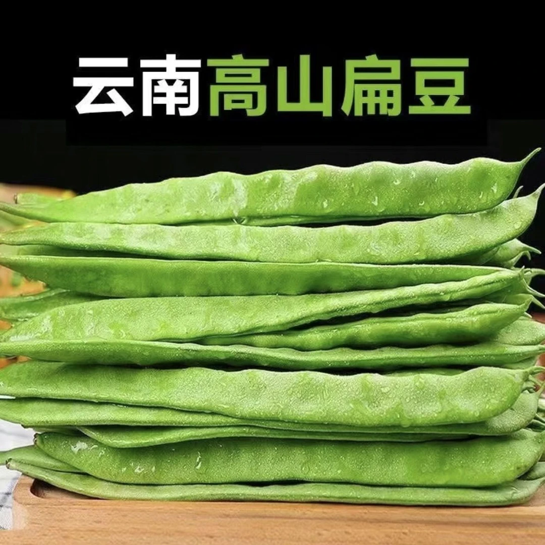 云南高山扁豆新鲜豆角芸豆现摘特价新鲜整箱当季蔬菜