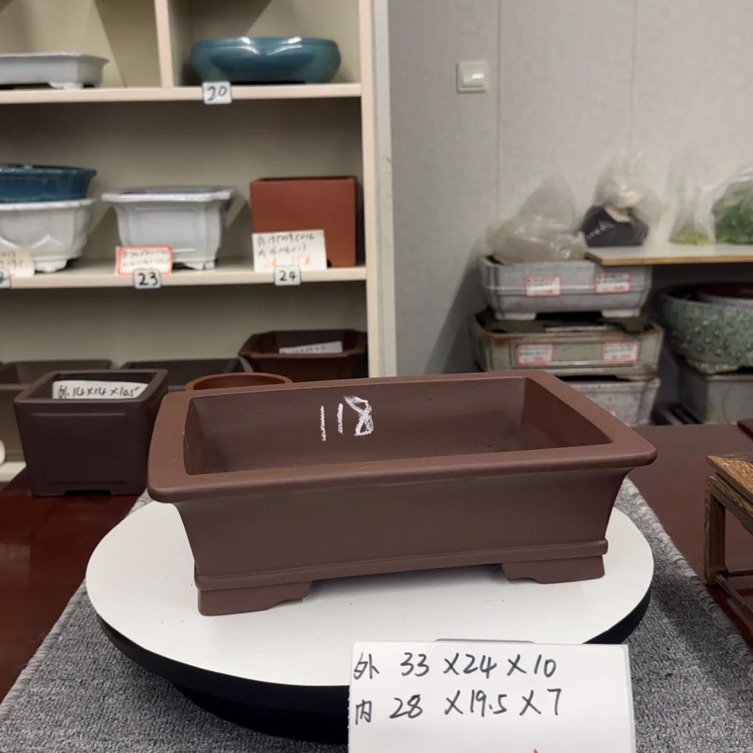 盆友居紫砂花盆直播间
