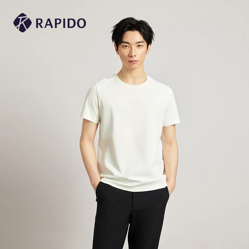 【情侣同款】RAPIDO雳霹道2025年夏O系短袖T恤CP5242O46/CN5242O40