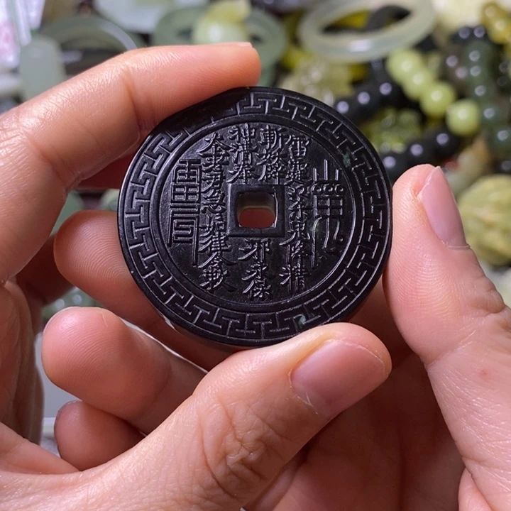 岫玉岫玉挂件未镶嵌