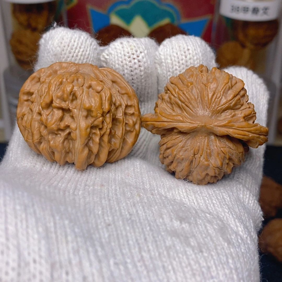 核桃方块楼43尺文玩核桃