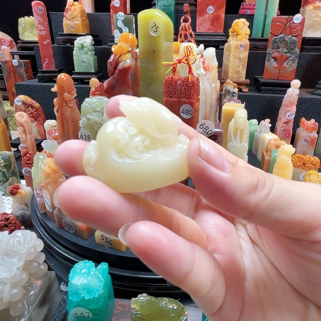 其他寿山石芙蓉海豚