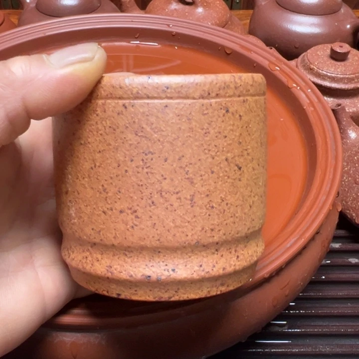 紫砂茶壶宜兴原矿金丝楠木