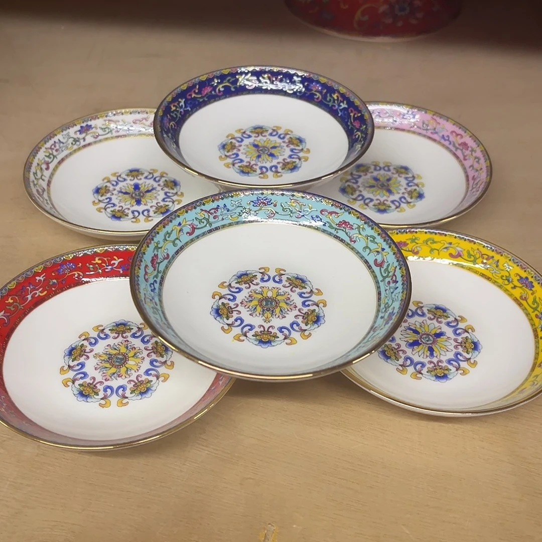 珐琅4寸6个……………………