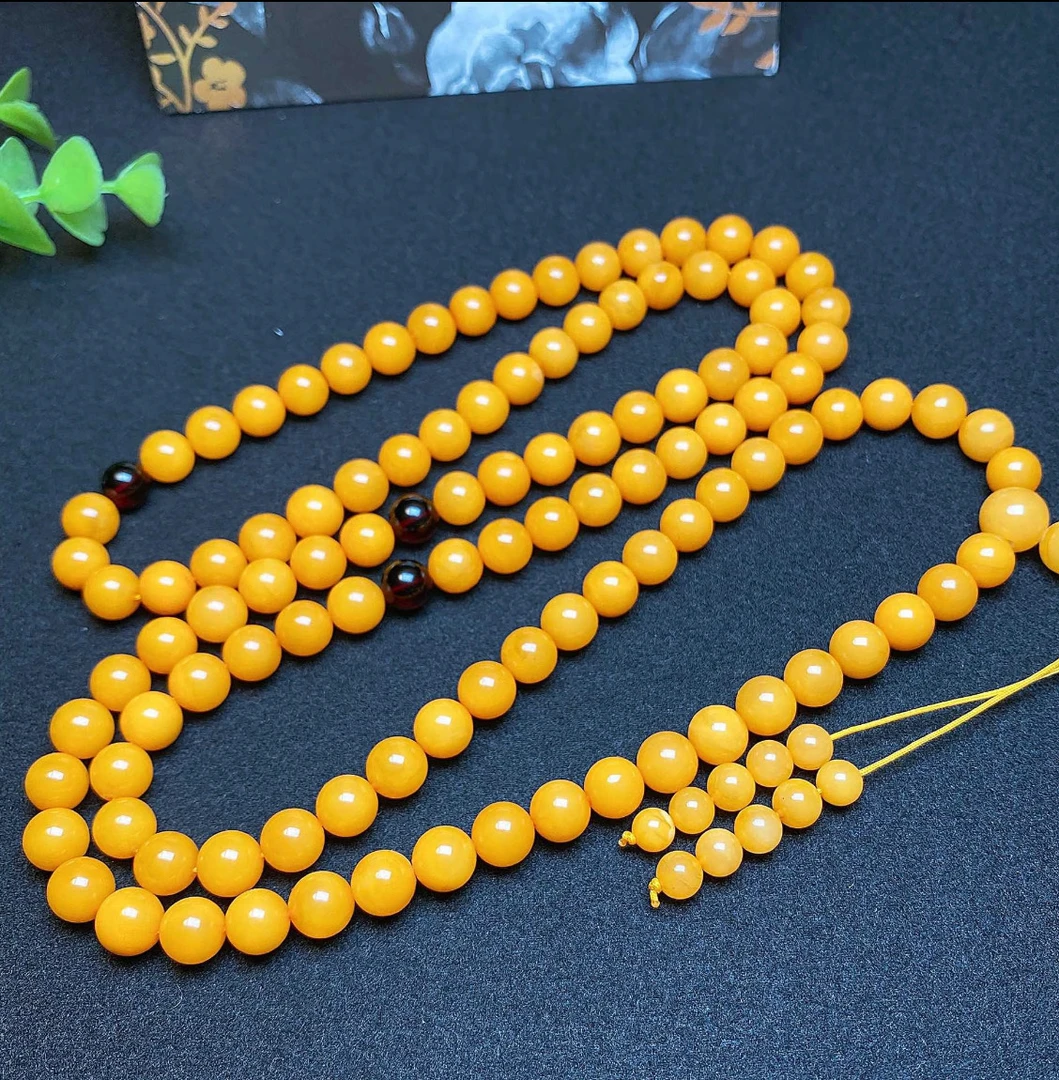 108 鹅黄 8mm （直播间为主多样性发货）