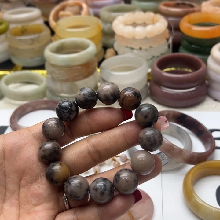 石英岩玉合金手镯