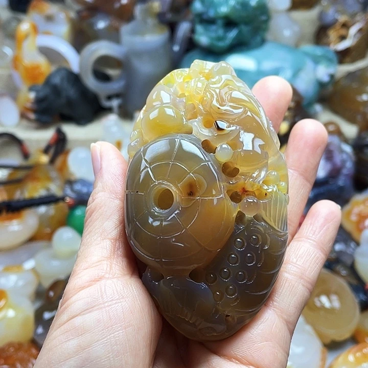 玛瑙/玉髓饰品未镶嵌