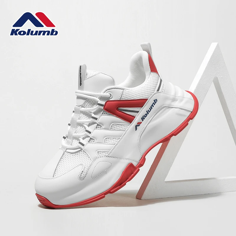 kolumb/哥仑步男鞋夏季透气休闲鞋子男款男士小白鞋子男运动鞋