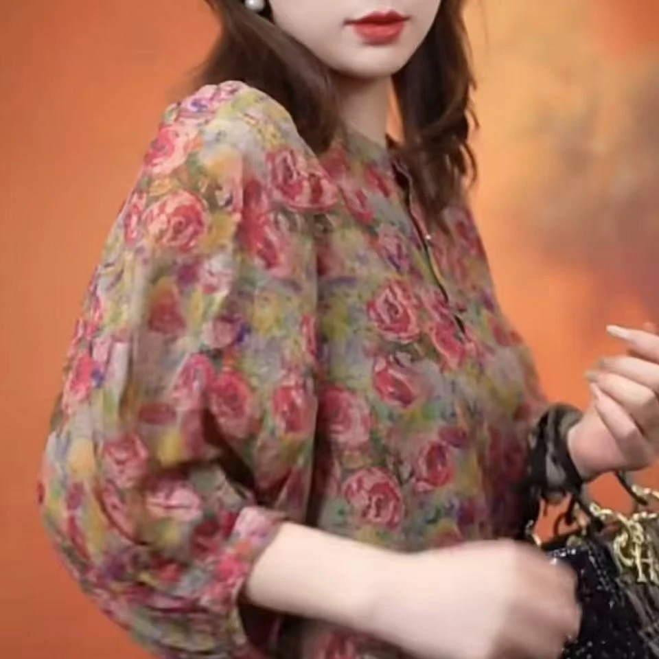 阔太洋气透气舒适感上衣女装Q25AC2099