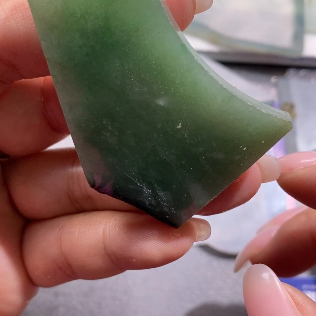 翡翠挂件未镶嵌老*