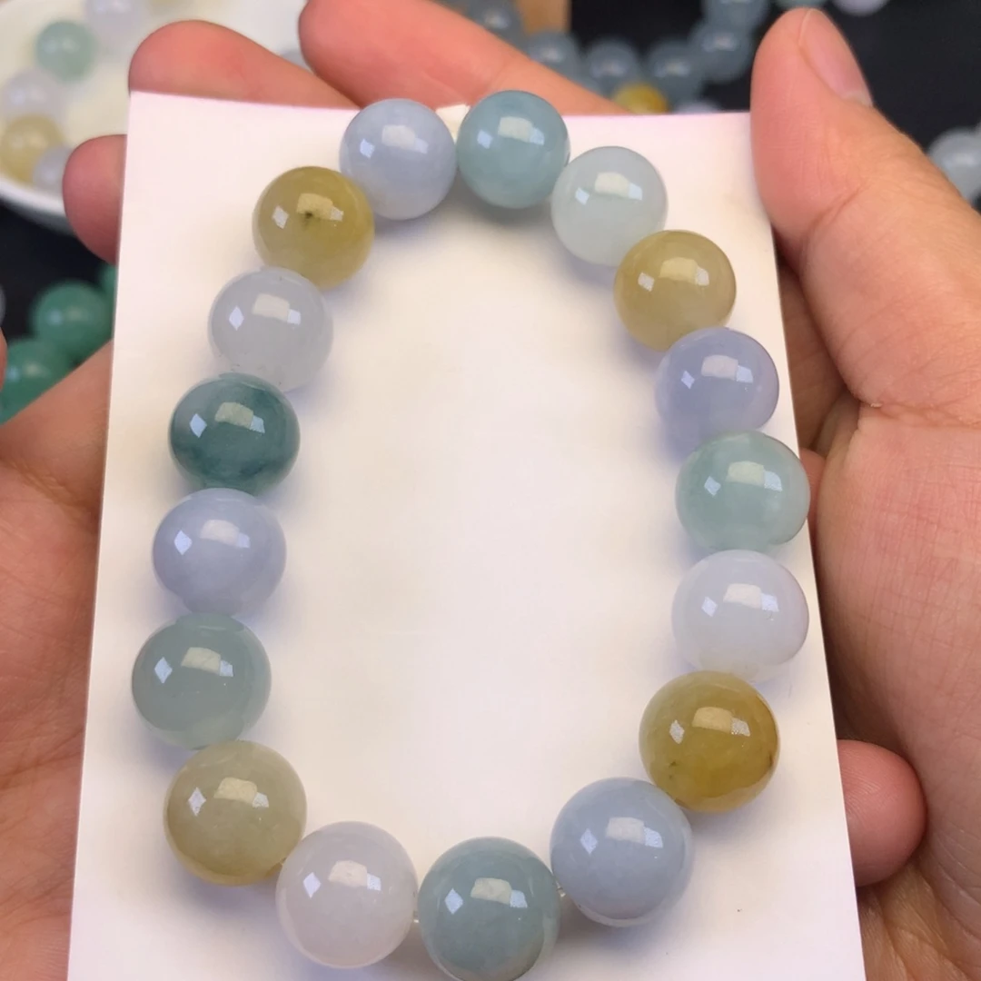 翡翠未镶嵌颈饰天然缅甸翡翠A货