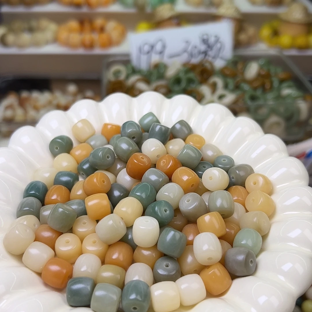 菩提根/象牙果手串卡11多宝直切110颗