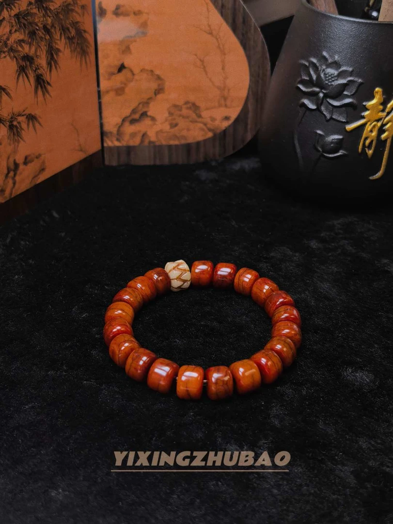 非金属珐琅手链 藏式高端手串m