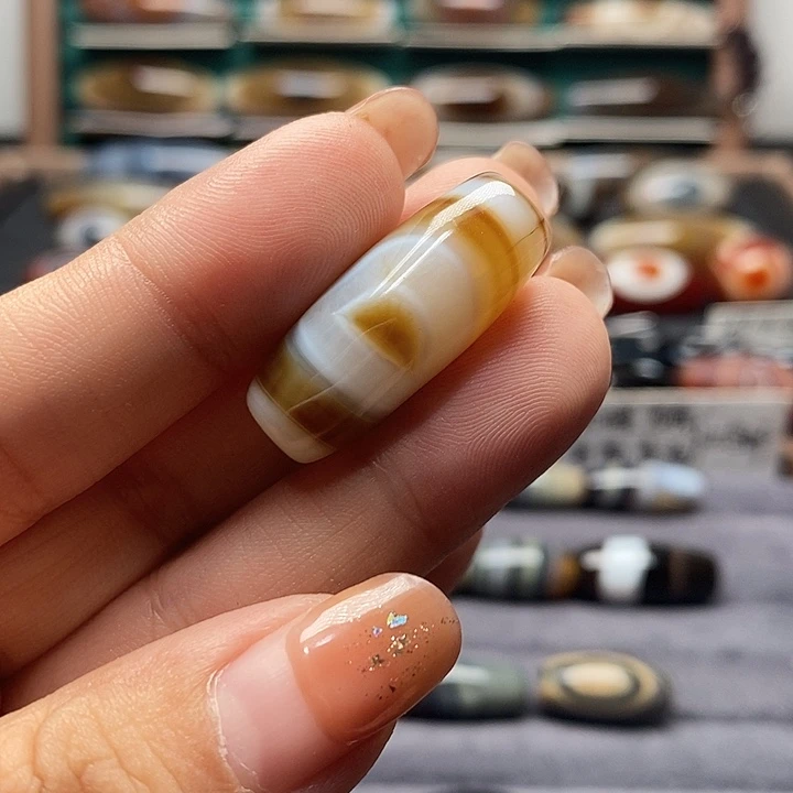 ****糖玛瑙/玉髓未镶嵌吊坠(不含链)