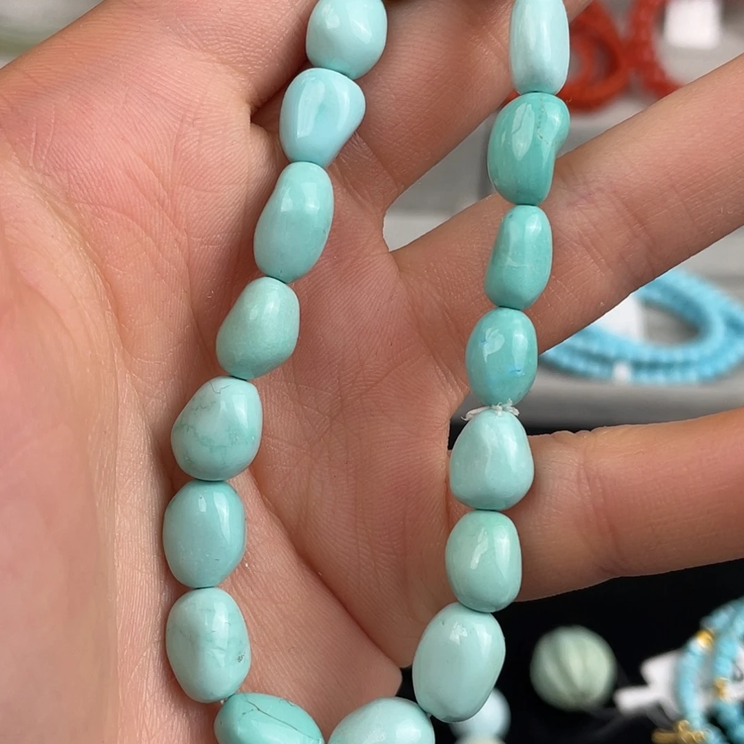 绿松石未镶嵌手串