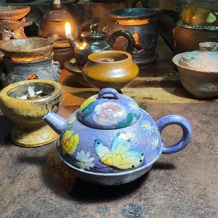 温***暖景德镇陶瓷艺术茶壶