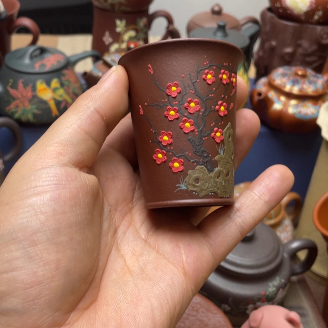 茶杯紫砂紫砂主人杯80cc