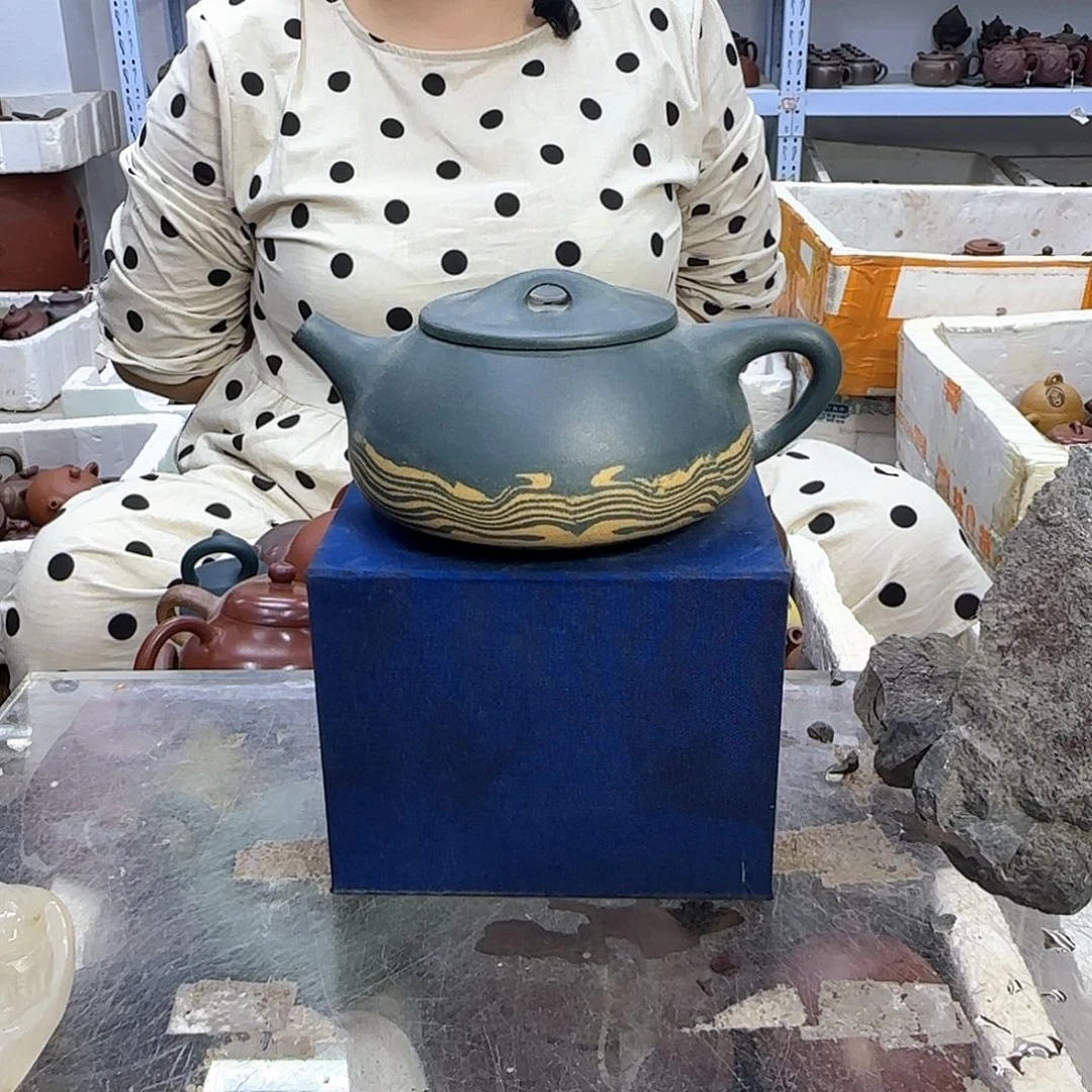 茶壶紫砂宜兴紫砂壶瑕疵处理