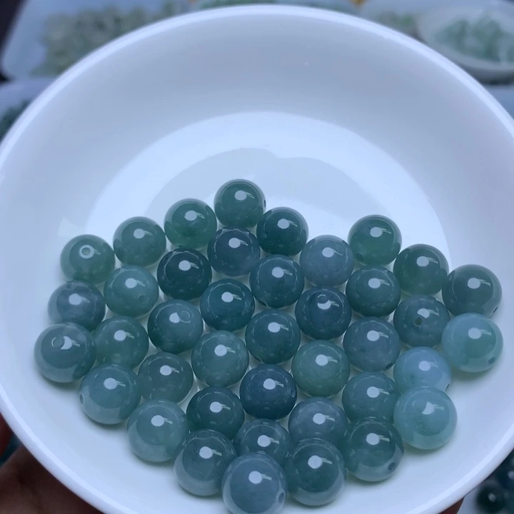 散珠翡翠卡10冰蓝水10个