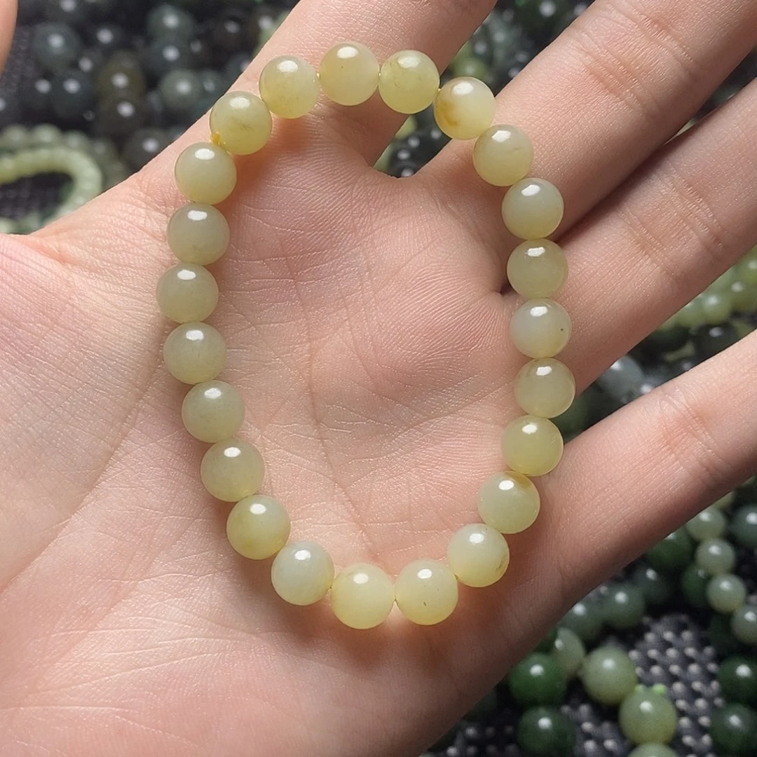 和田玉未镶嵌手串