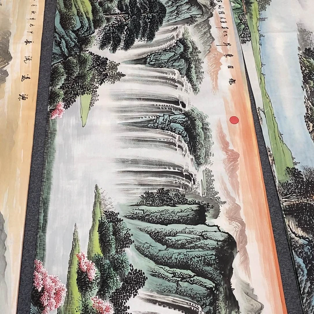 国画画画真的画的