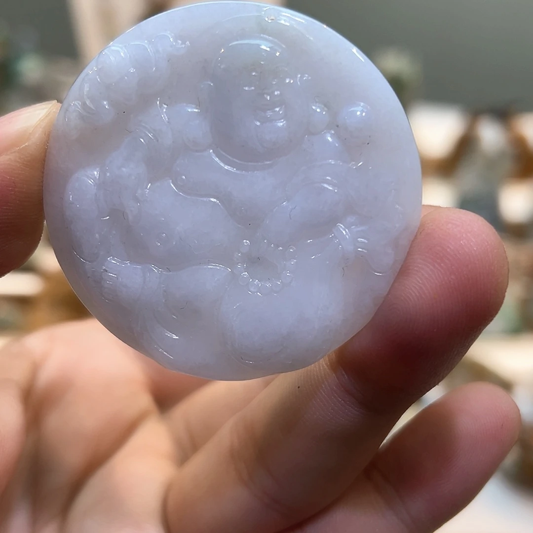 颈饰未镶嵌翡翠挂件