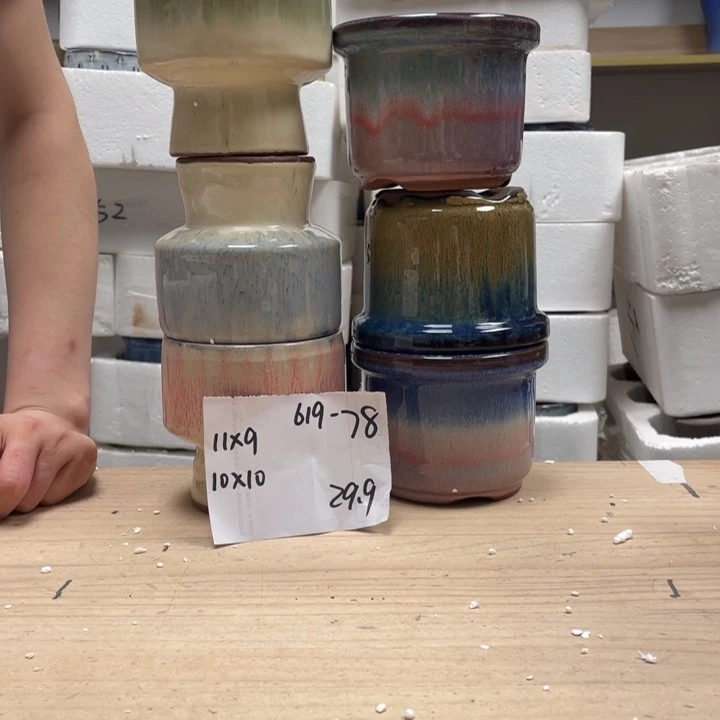 紫砂花盆多肉花盆微瑕78