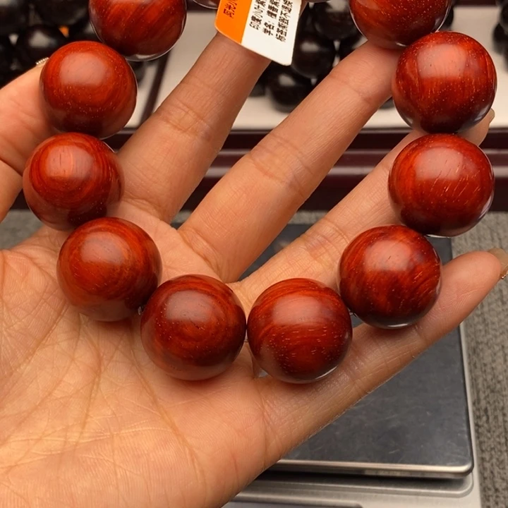沉***静小叶紫檀手串/手链2.0原汁原味鳞底泥料5星