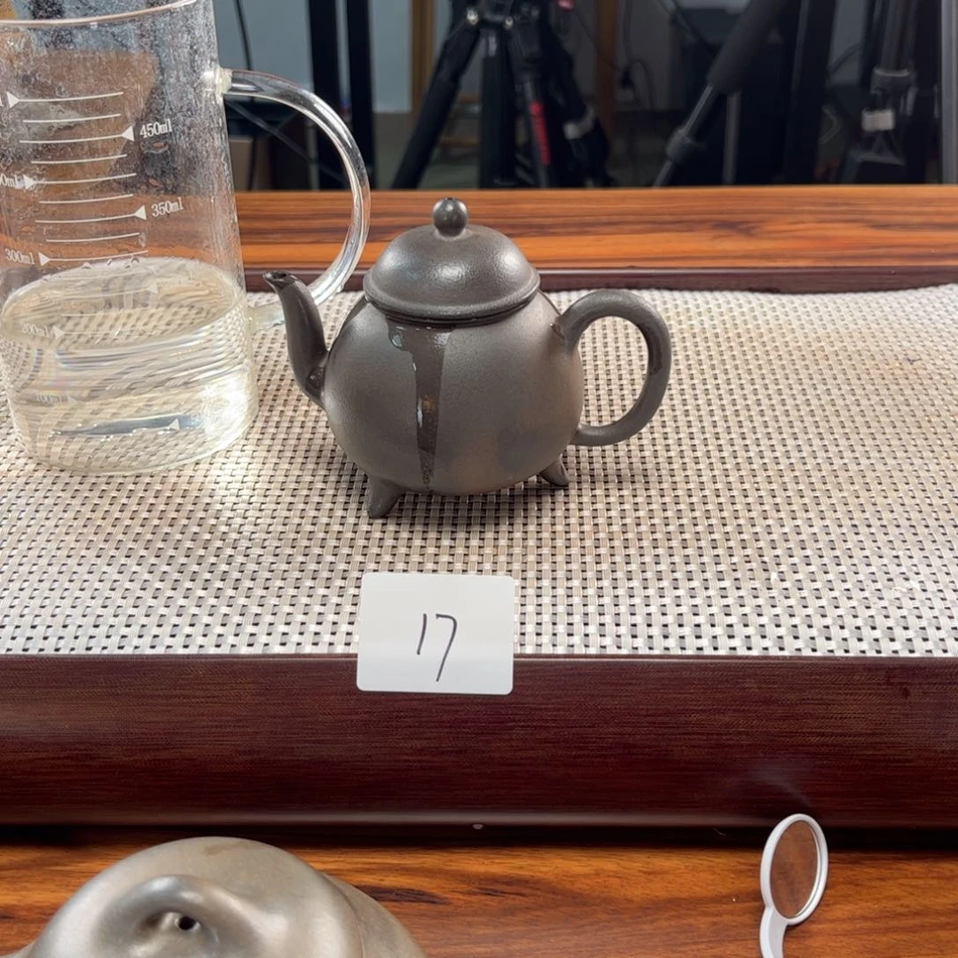 紫砂茶壶微瑕1.13-17 老紫泥