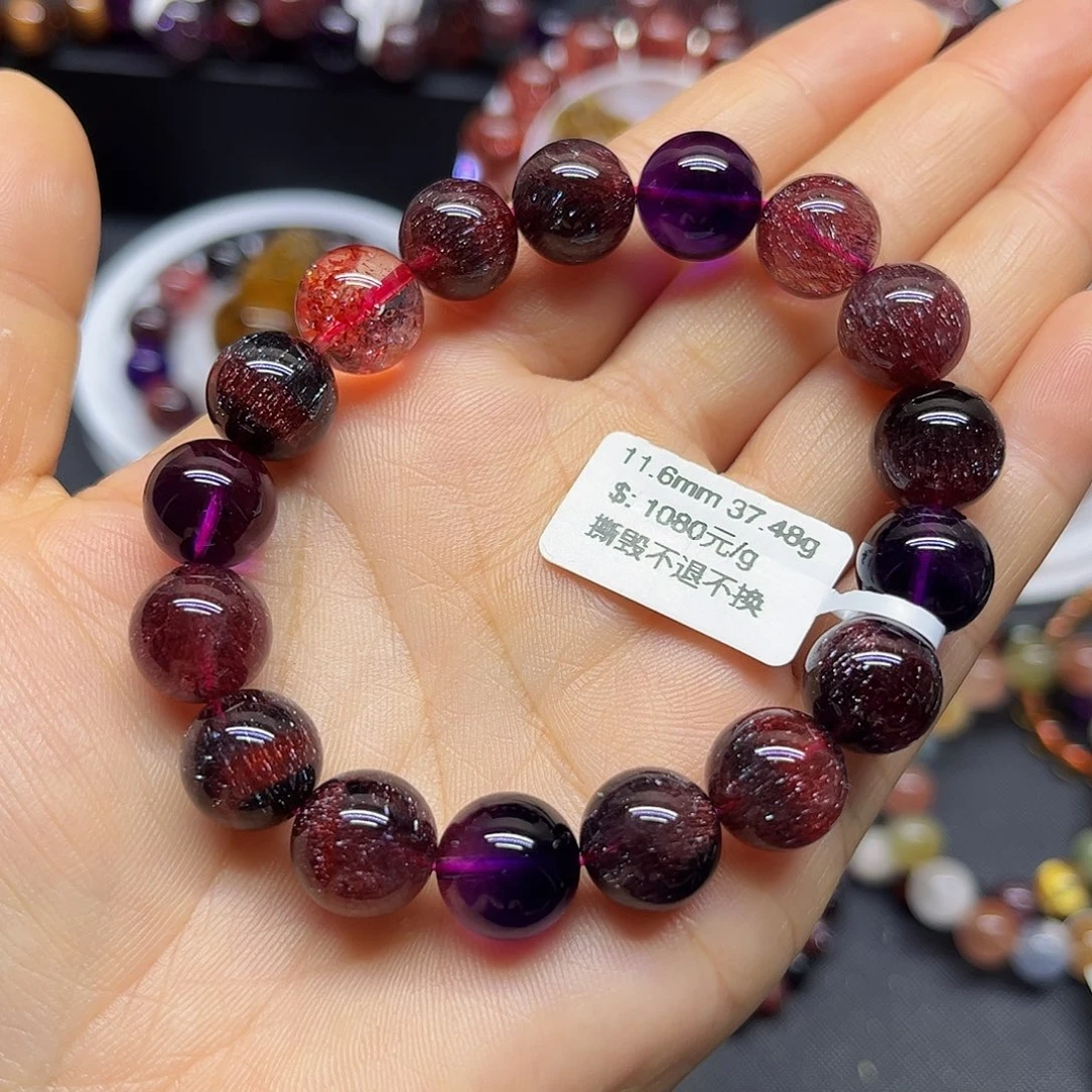 苏***叶未镶嵌手链水晶天然水晶
