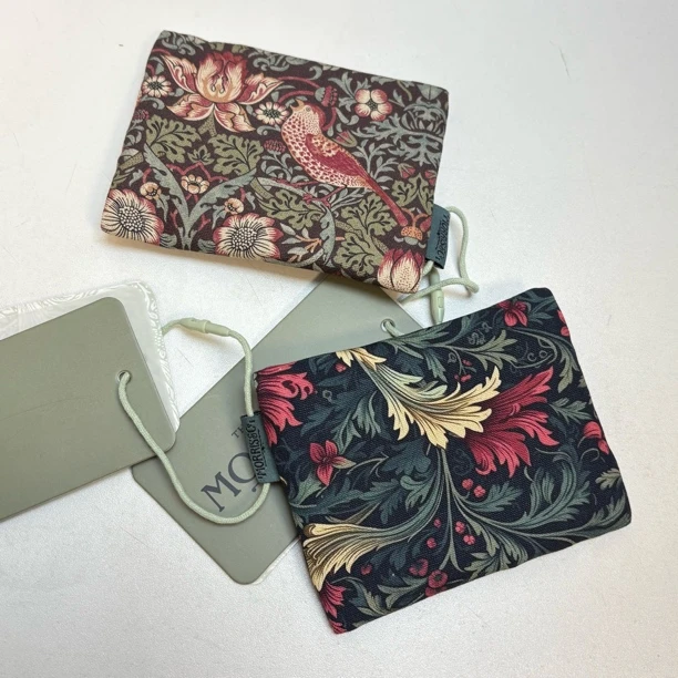 H1497 棉布小卡包零钱包2个装