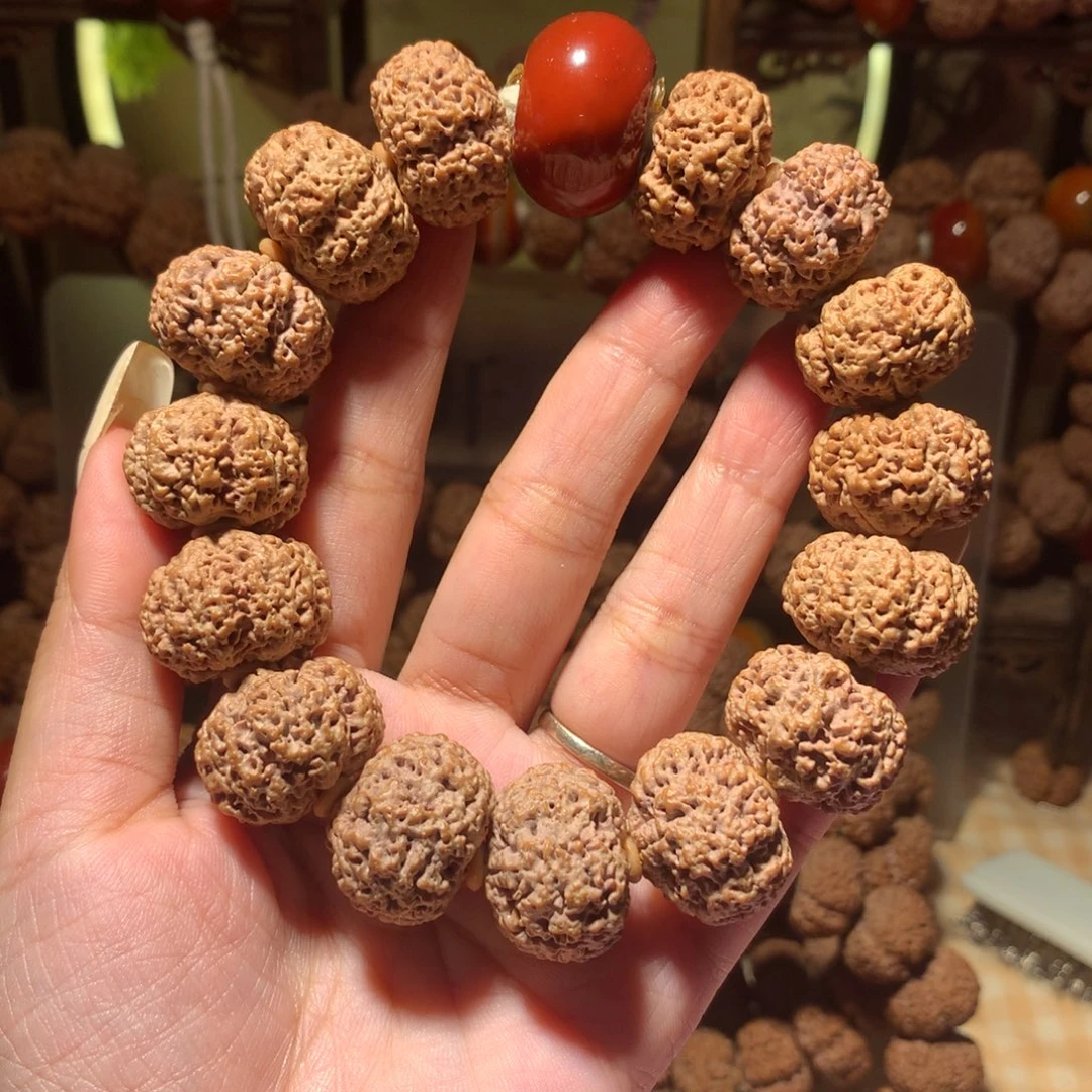 手串金刚菩提22规整度B介意勿拍