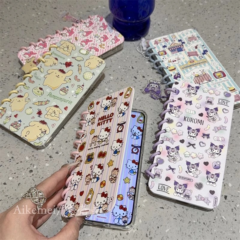 适用华为mate70pro+手机壳可爱卡通kt猫mate60pro+翻盖笔记本挂件