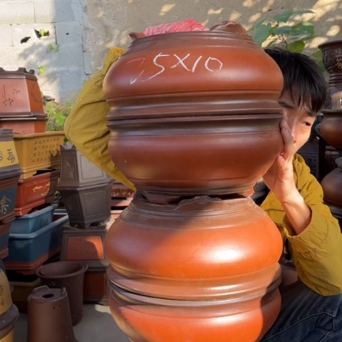 紫砂花盆特价包邮秒杀