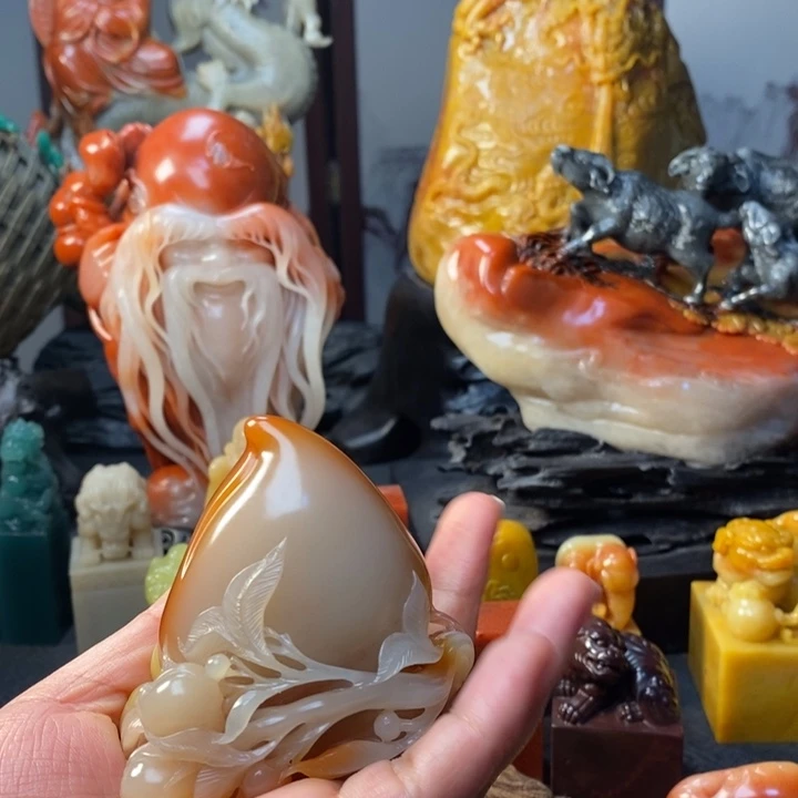 可***儿寿山石寿山石雕刻