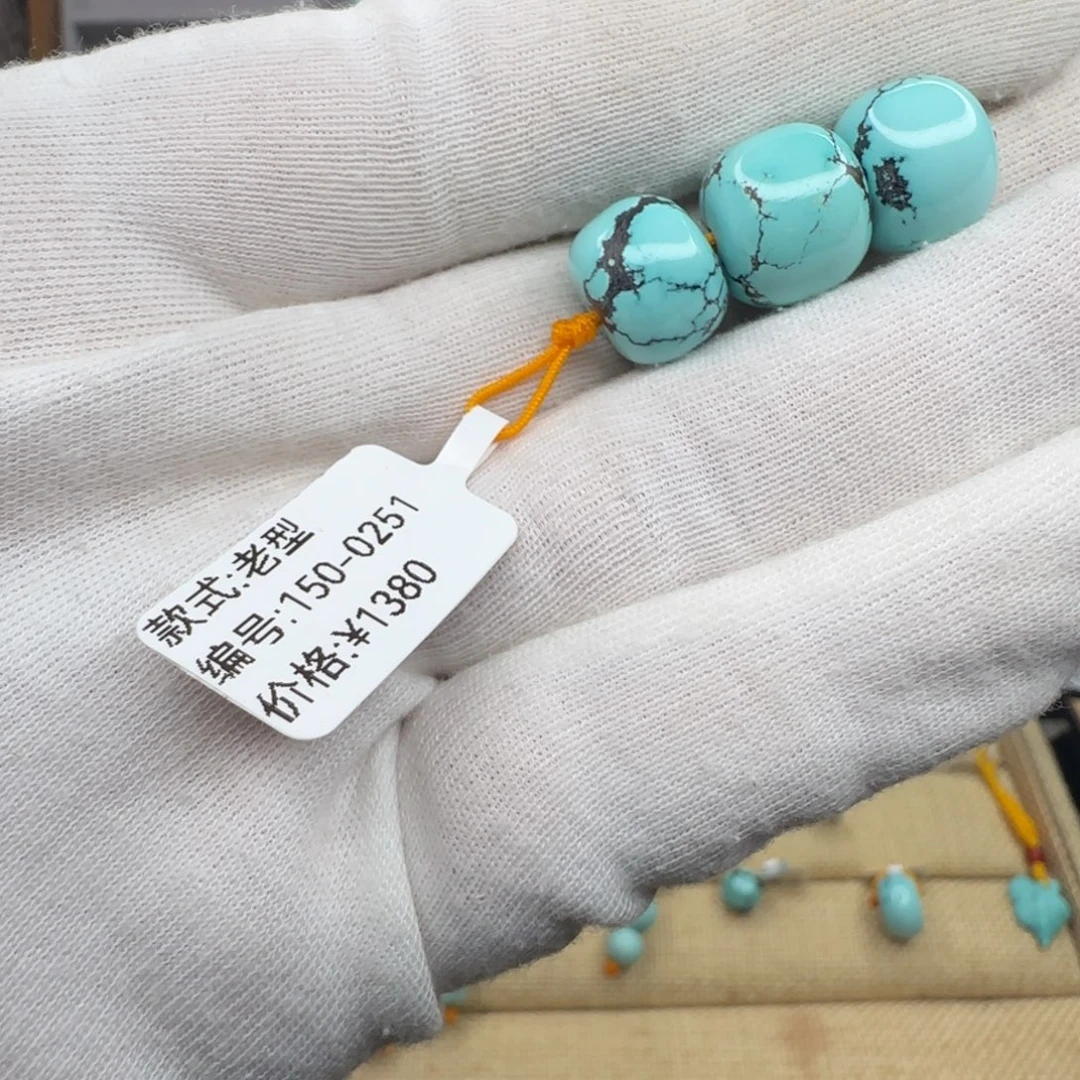 绿松石银S925镶嵌珠宝奇石